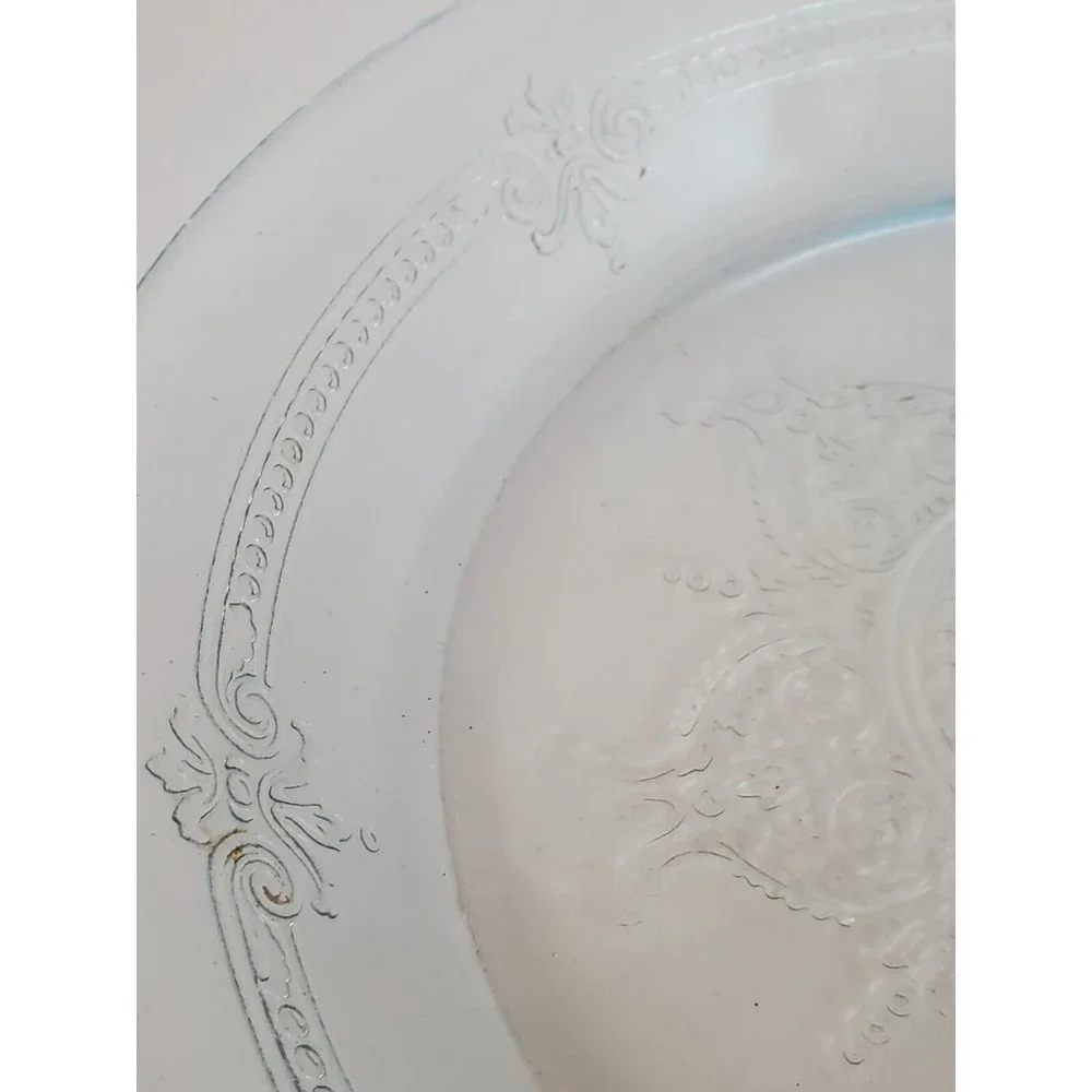 Vintage Fire King Sapphire Blue Philbe Glassware 9 Inch Pie Plate